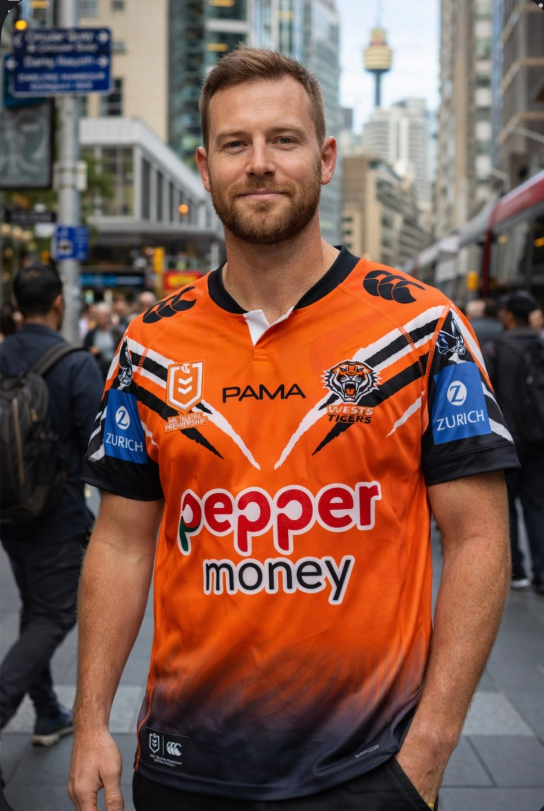WEST TIGERS 2026 NRL HOME JERSEY