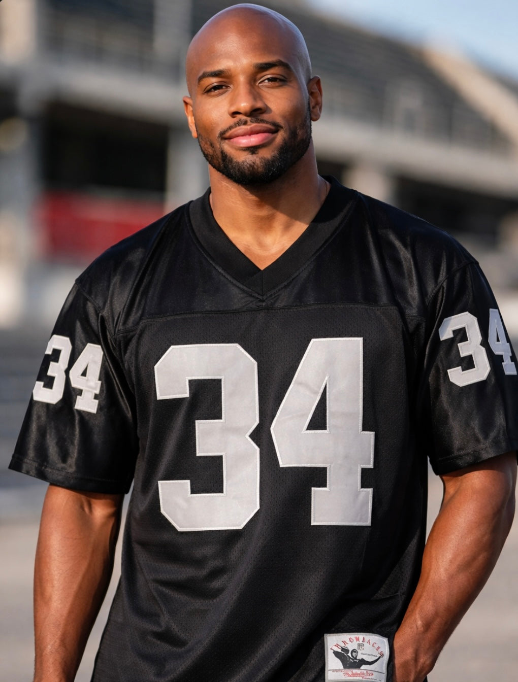 BO JACKSON RAIDERS 1987 NFL RETRO JERSEY