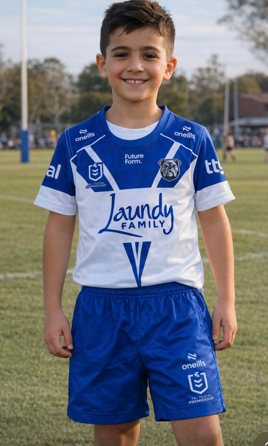 CANTERBURY BULLDOGS 2026 NRL HOME KIDS SET