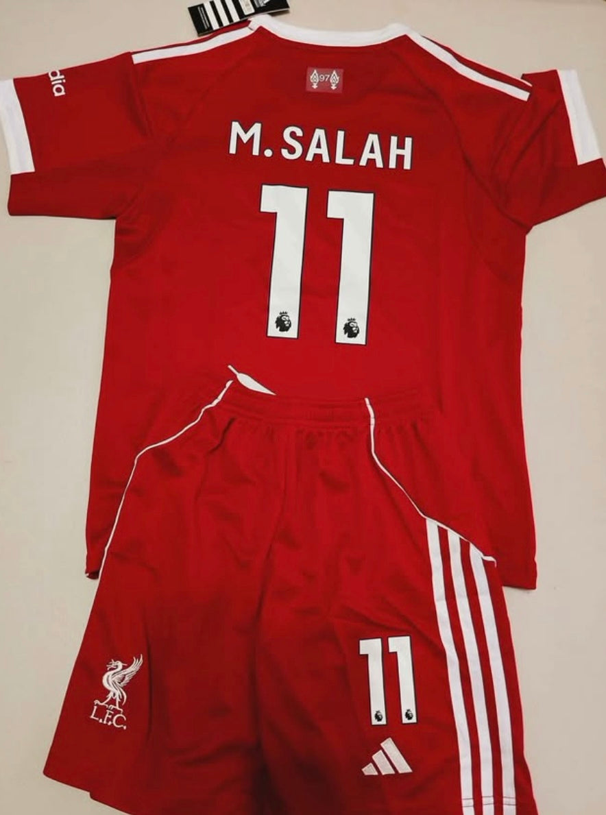 SALAH LIVERPOOL 25-26 HOME KIDS SET