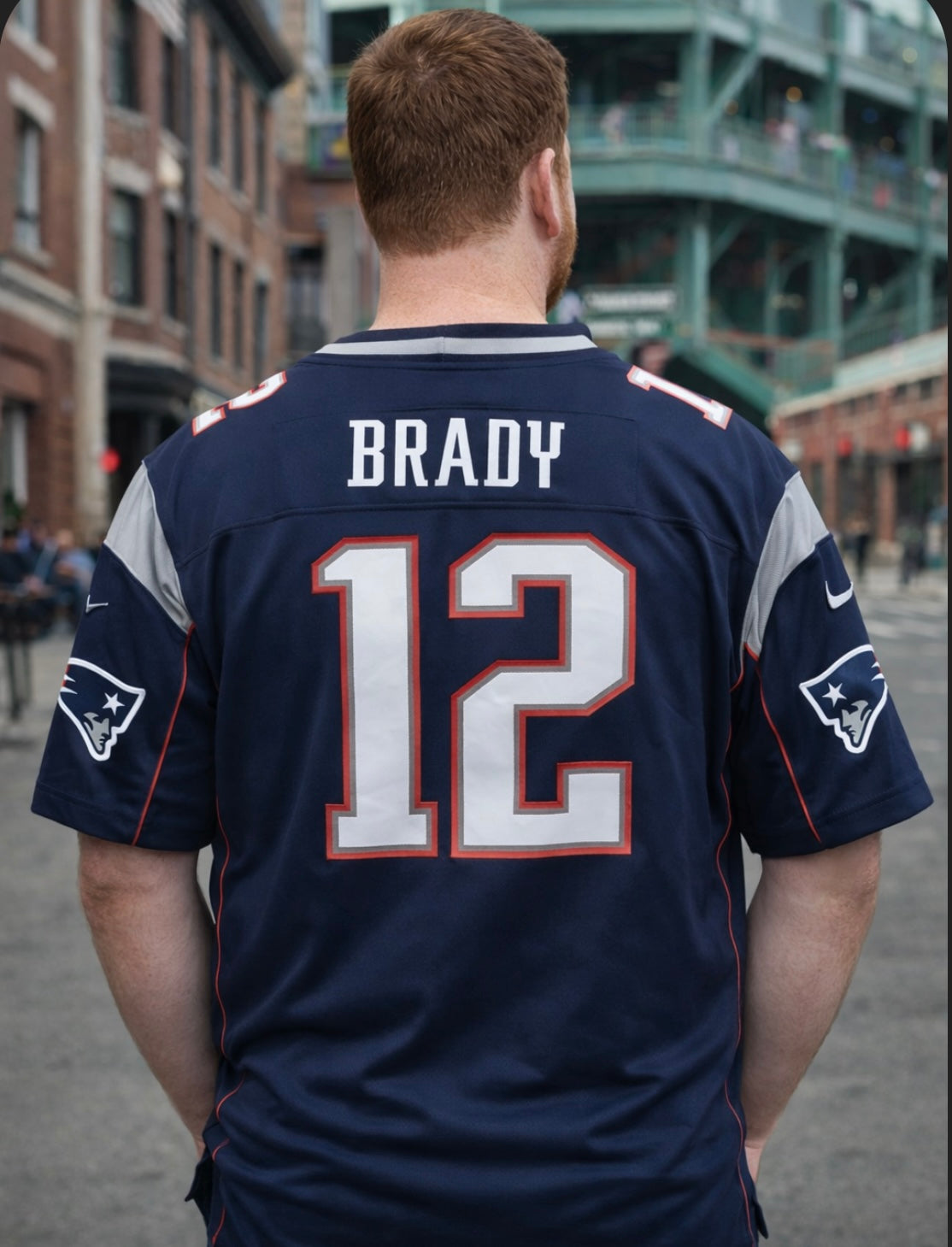 TOM BRADY NFL SUPERBOWL JERSEY