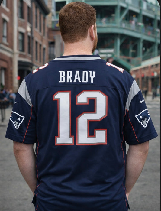 TOM BRADY NFL SUPERBOWL JERSEY