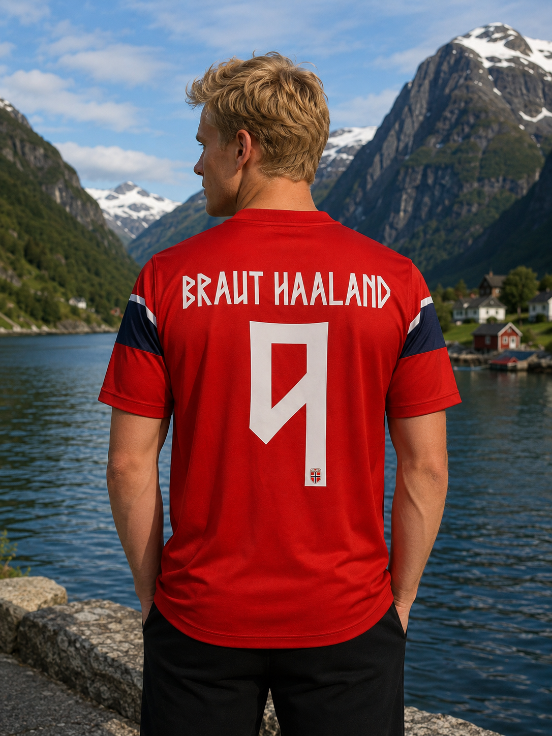 HAALAND NORWAY 2026 FIFA HOME WORLD CUP JERSEY