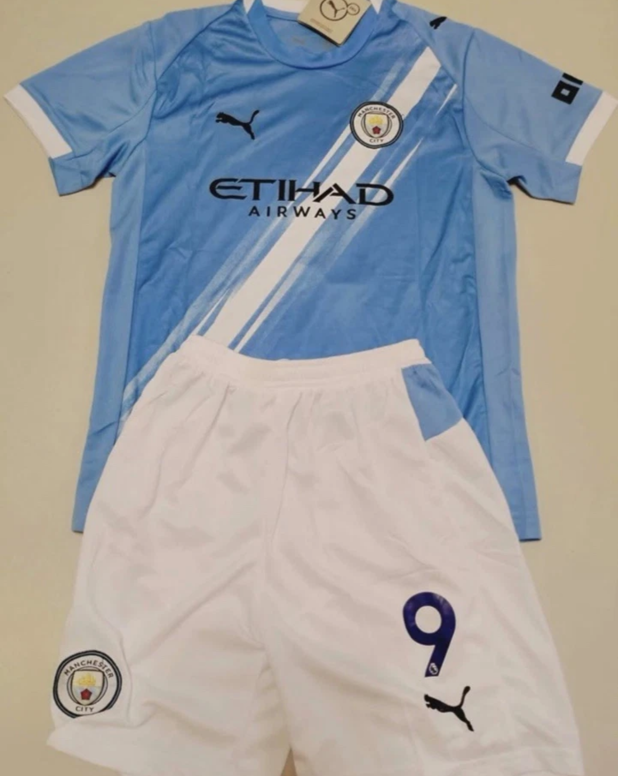 HAALAND MAN CITY HOME 25/26 KIDS SET