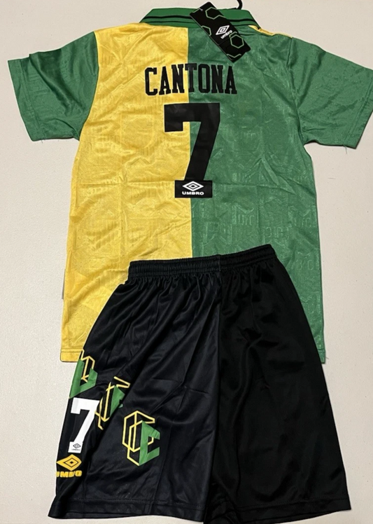 CANTONA MAN U RETRO KIDS SET