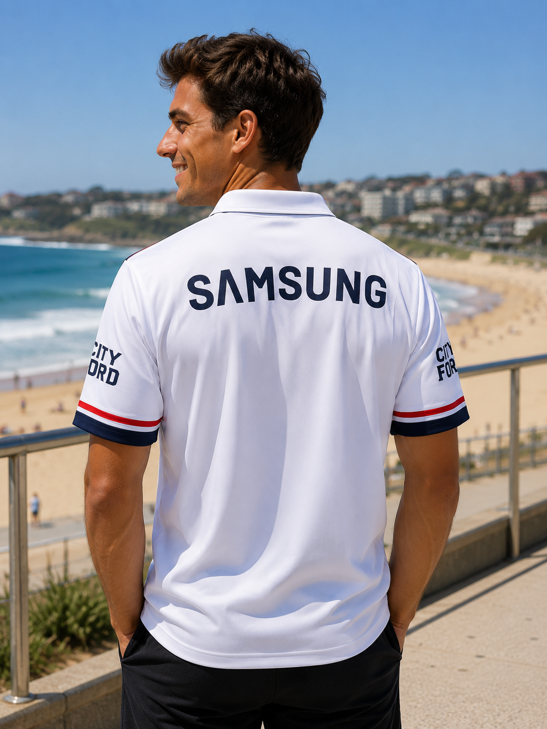 SYDNEY CITY ROOSTERS 1996 AWAY RETRO JERSEY