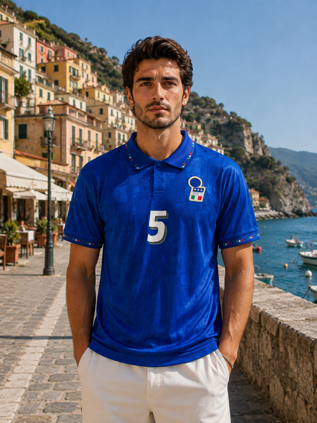 MALDINI 1994 ITALY WORLD CUP JERSEY