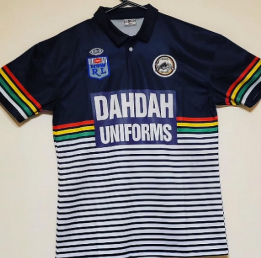 PENRITH PANTHERS 1991 POLY NSW NRL JERSEY