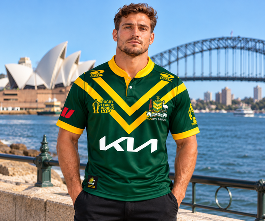 AUSTRALIA 2026 RUGBY LEAGUE WORLD CUP JERSEY