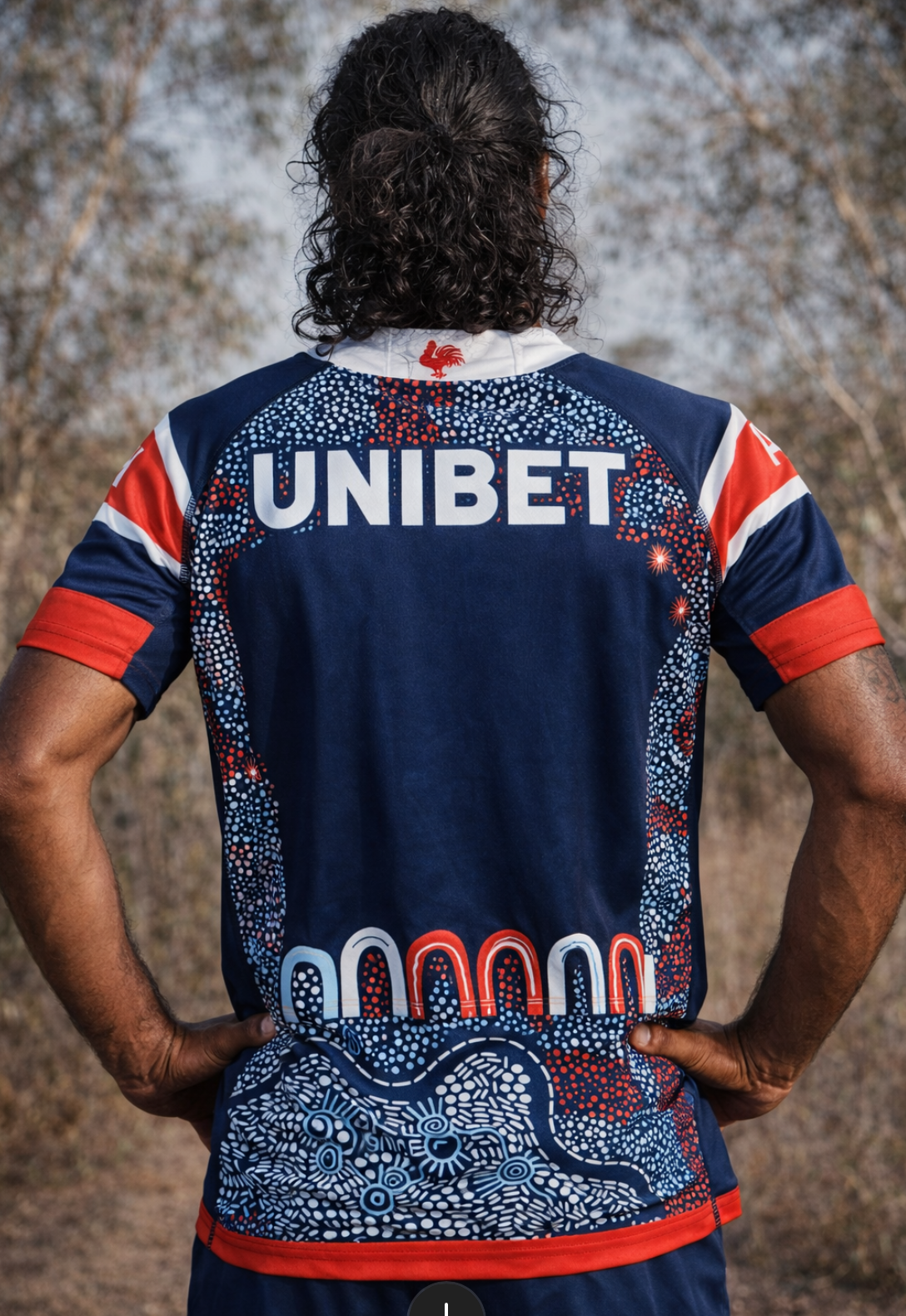 SYDNEY ROOSTERS NRL INDIGENOUS JERSEY