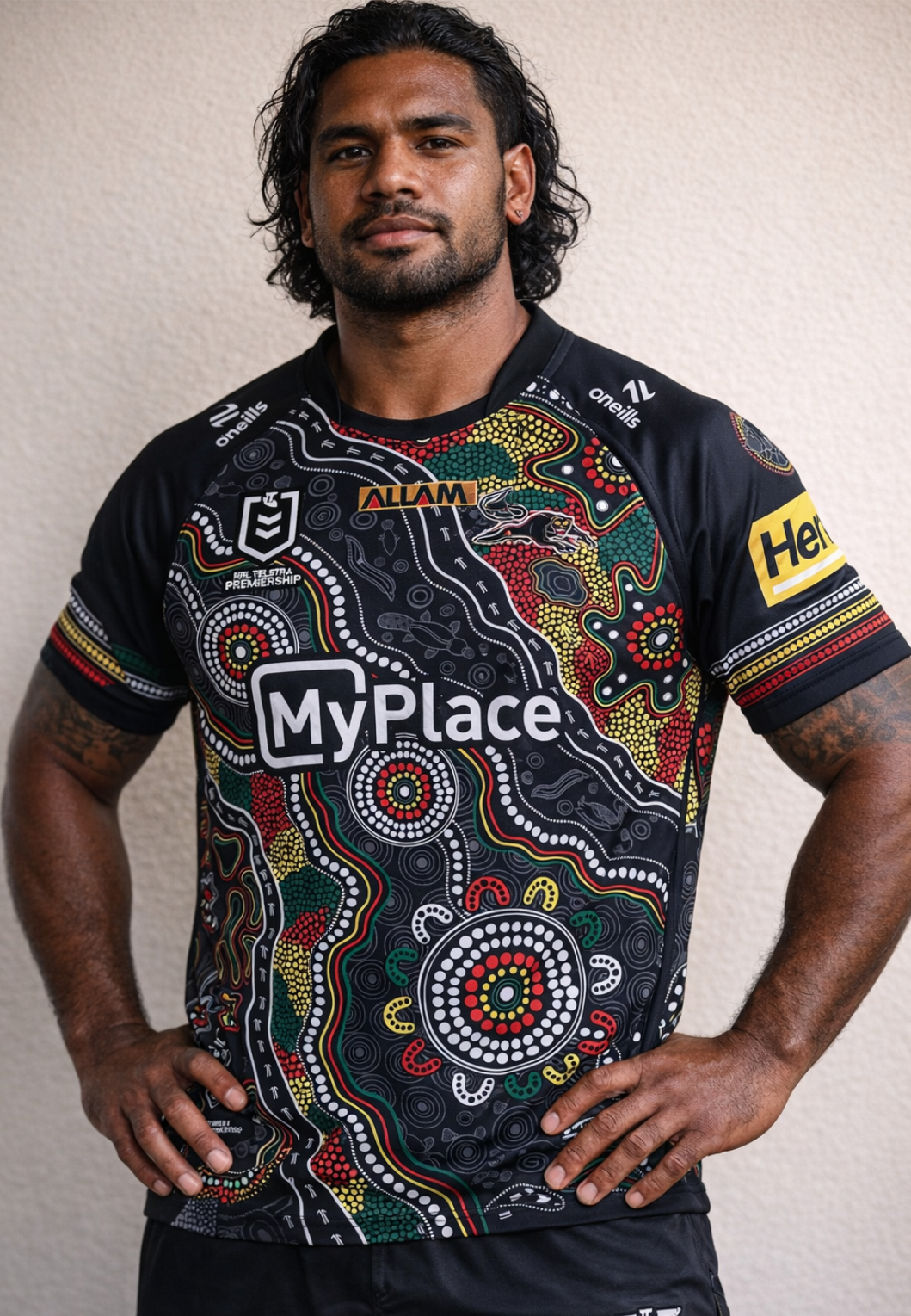 PENRITH PANTHERS NRL INDIGENOUS JERSEY