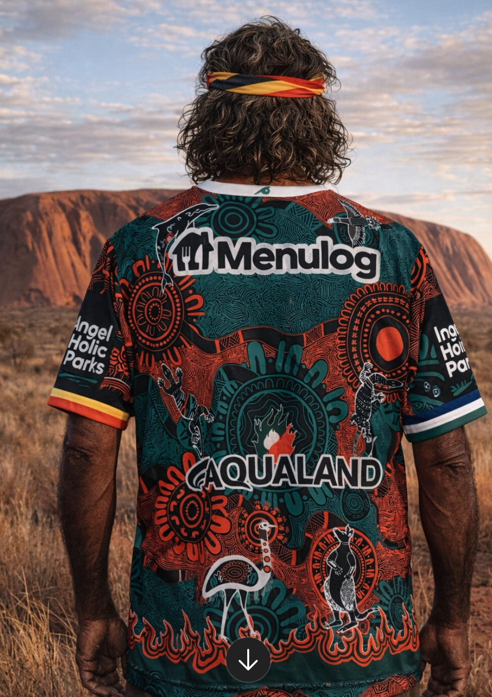 SOUTHS SYDNEY NRL INDIGENOUS JERSEY