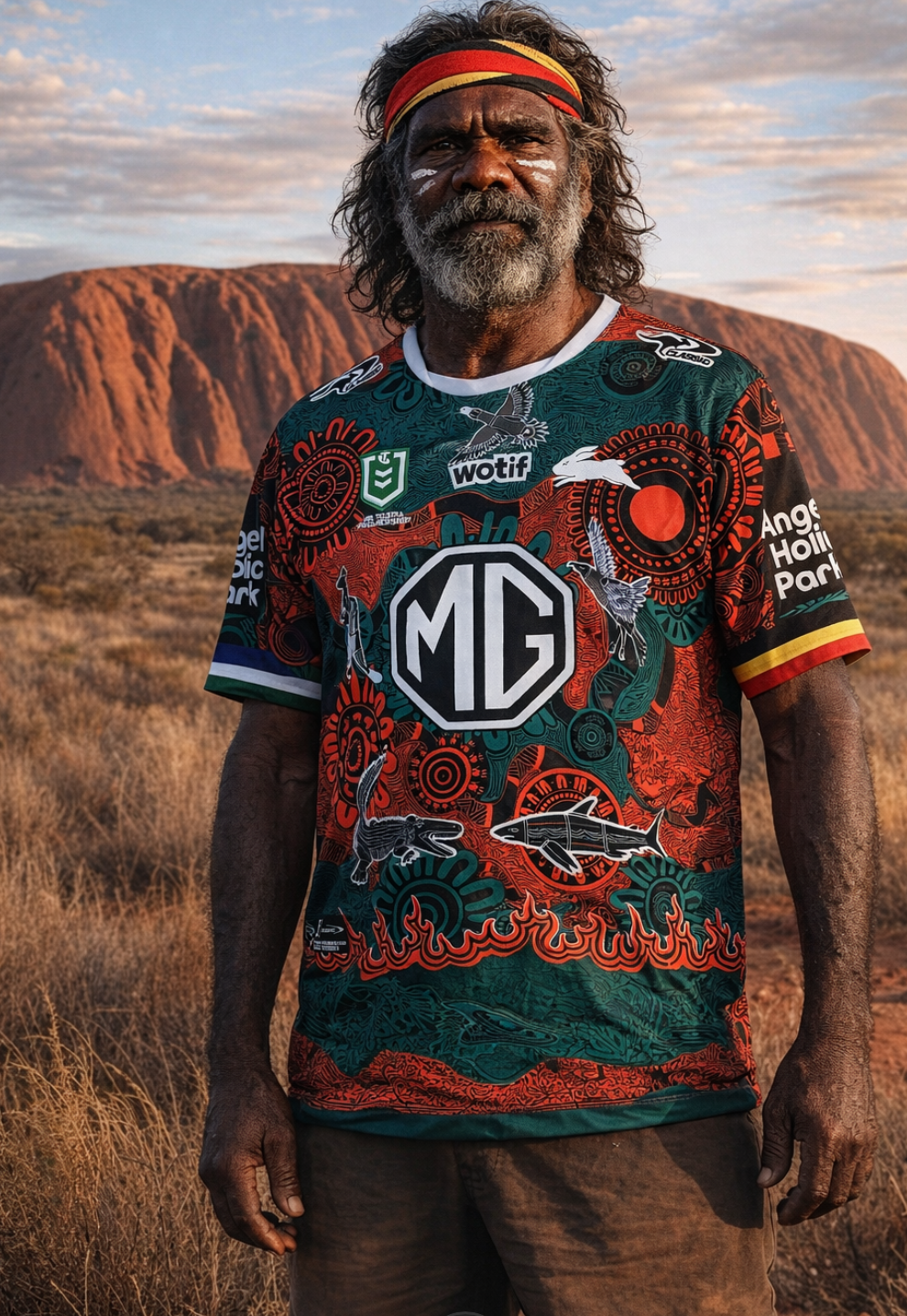 SOUTHS SYDNEY NRL INDIGENOUS JERSEY