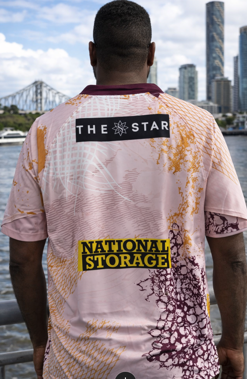 BRISBANE BRONCOS NRL INDIGENOUS JERSEY