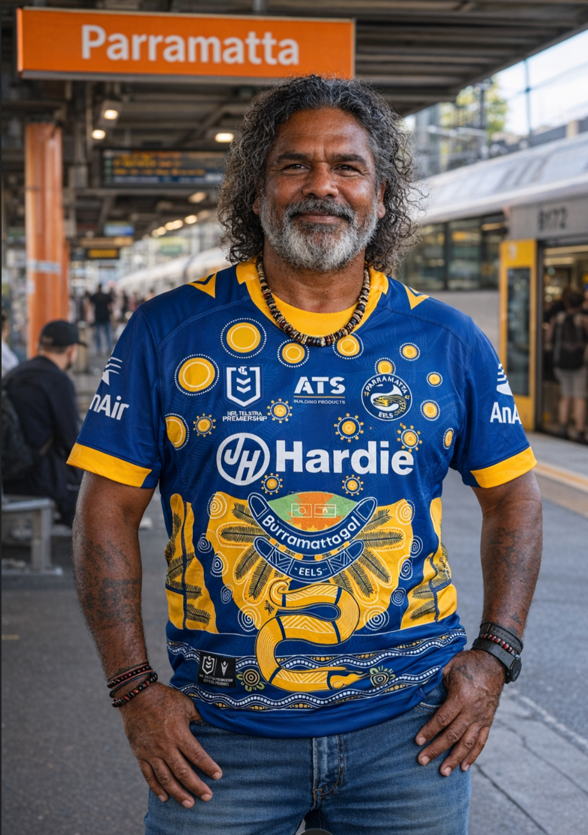 PARRAMATTA EELS NRL INDIGENOUS JERSEY