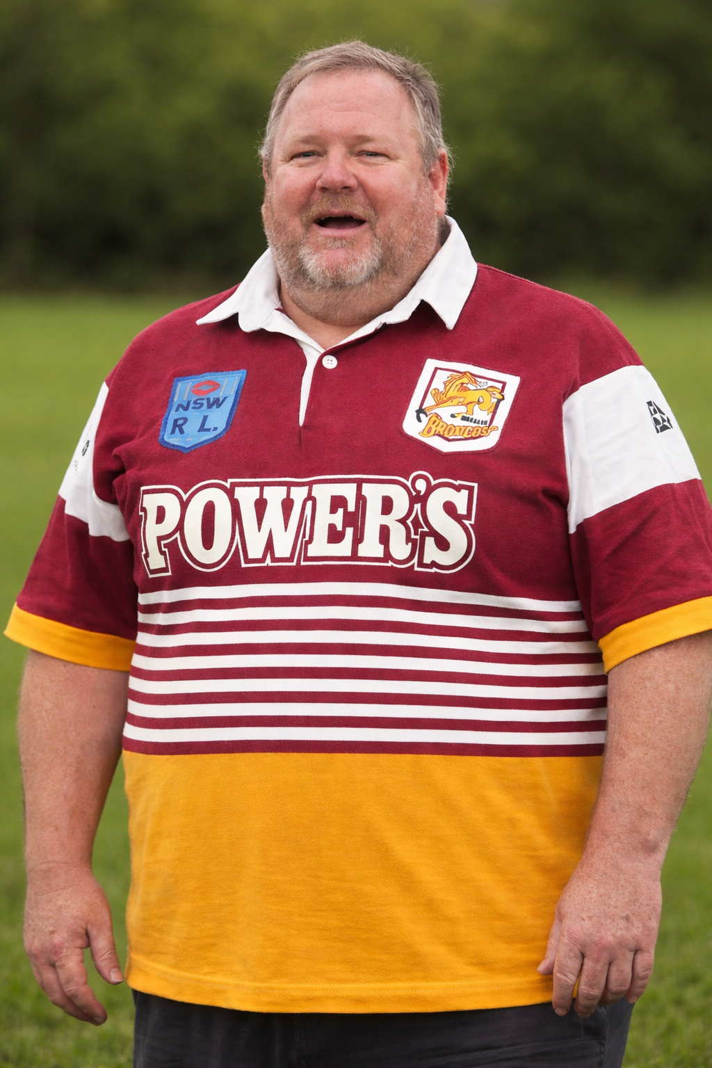 BRISBANE BRONCOS 1992 NSW RETRO JERSEY