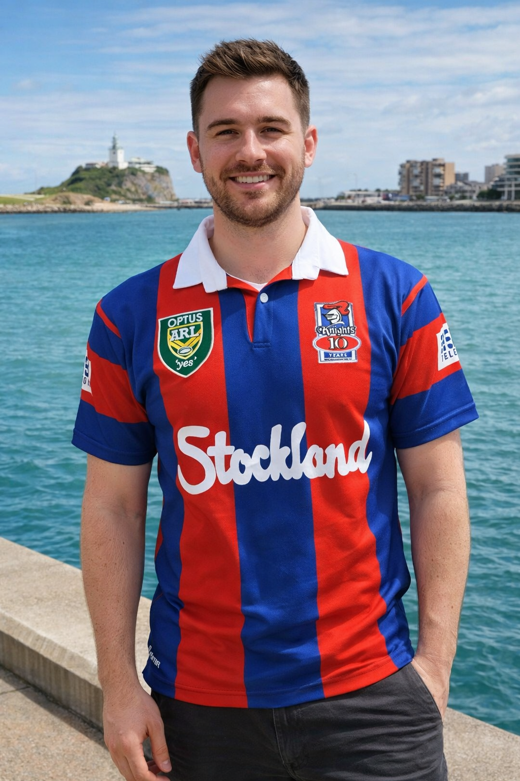KNIGHTS 1997 ARL JERSEY