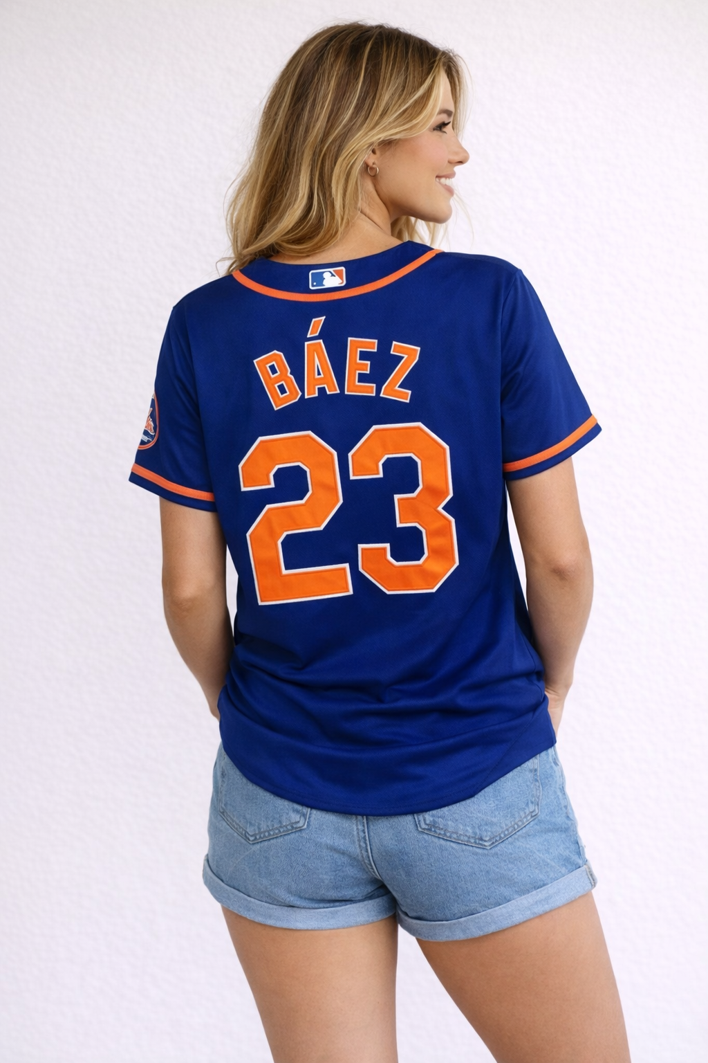 BAEZ NEW YORK METS BASEBALL JERSEY