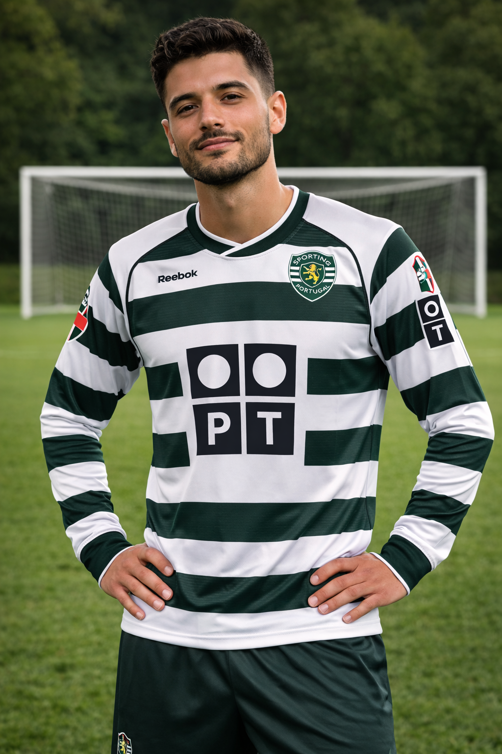 RONALDO SPORTING LISBON LONG SLEEVE JERSEY