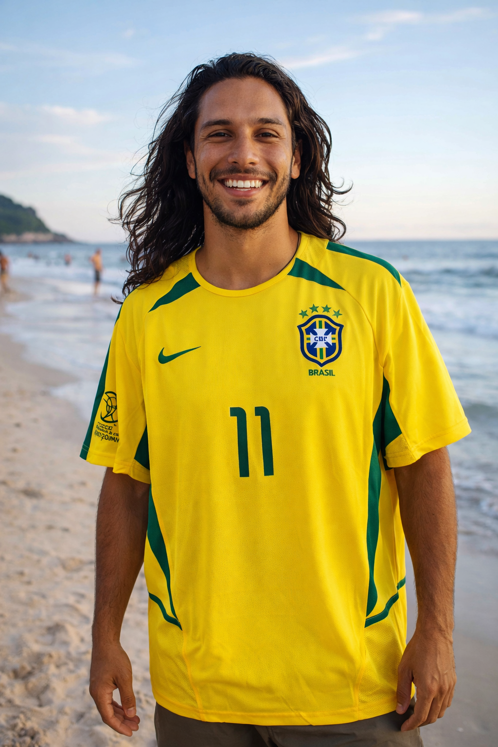RONALDINHO BRAZIL 2002 WORLD CUP JERSEY