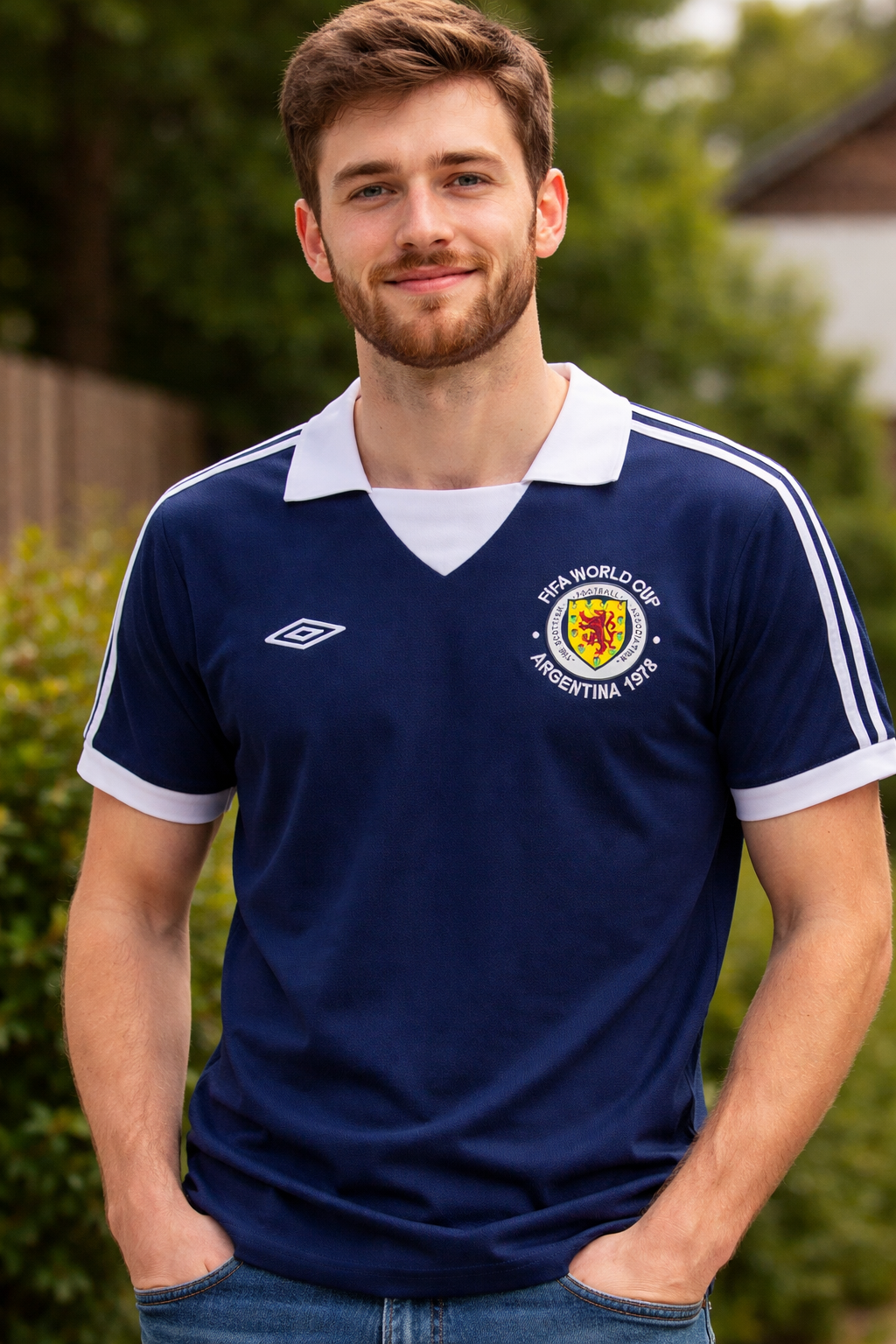 SCOTLAND 1978 WORLD CUP JERSEY