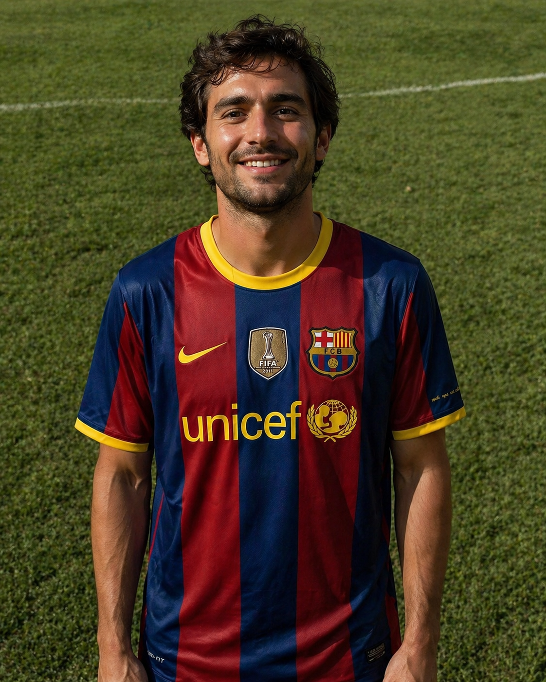 MESSI BARCELONA FC RETRO JERSEY
