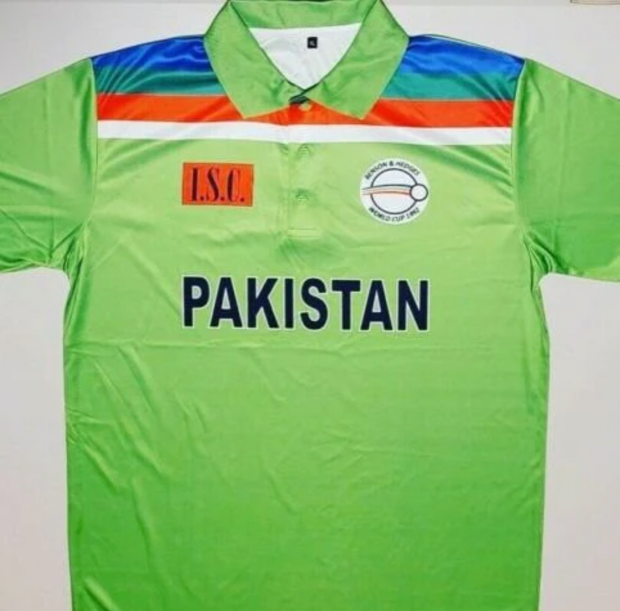 IMRAN KHAN 1992 WORLD CUP CRICKET RETRO JERSEY