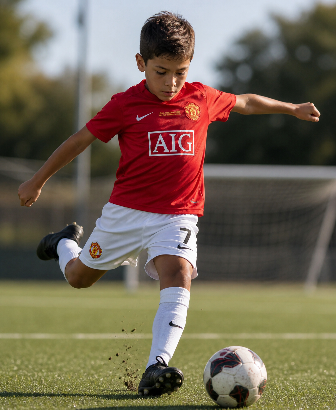RONALDO 07/08 MAN U HOME KIDS SETS