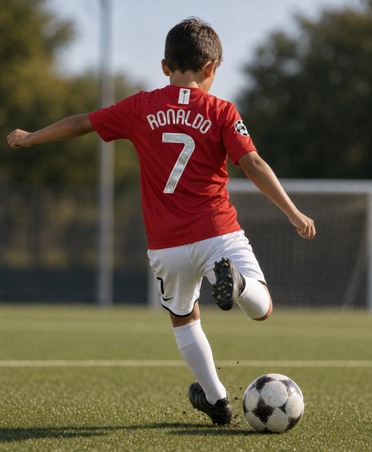 RONALDO 07/08 MAN U HOME KIDS SETS