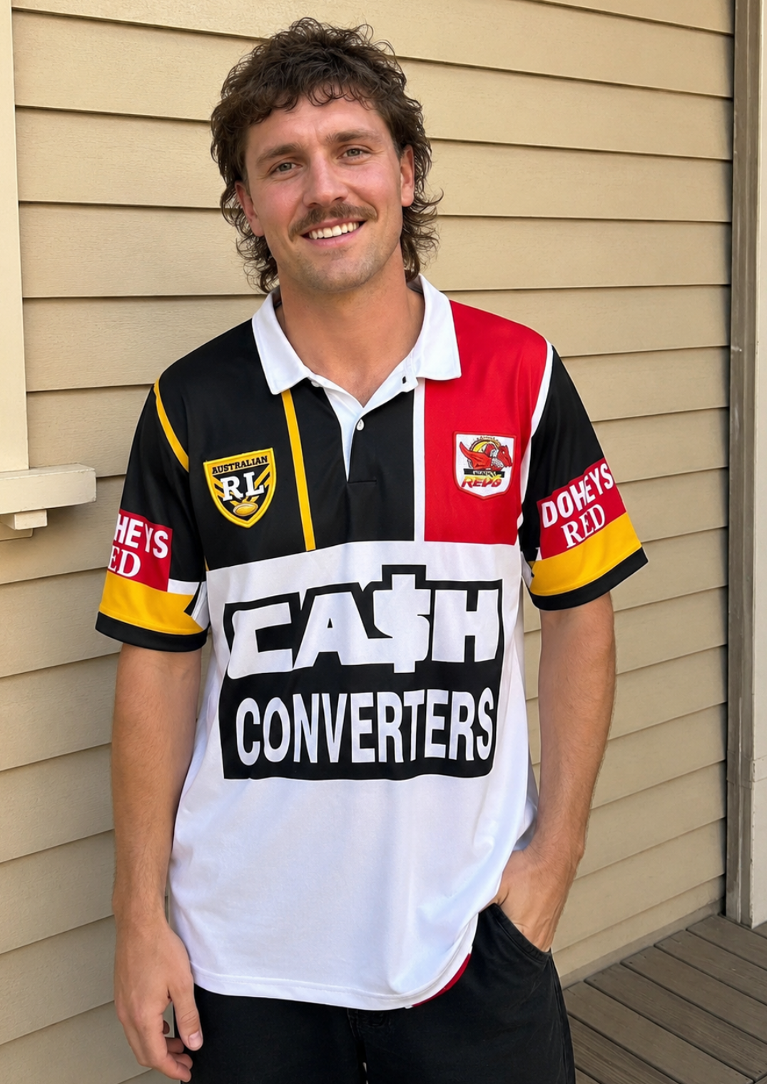WESTERN REDS ARL JERSEY