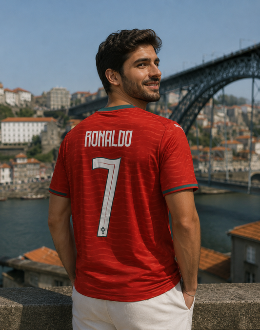 RONALDO PORTUGAL HOME 2026 FIFA WORLD CUP JERSEY