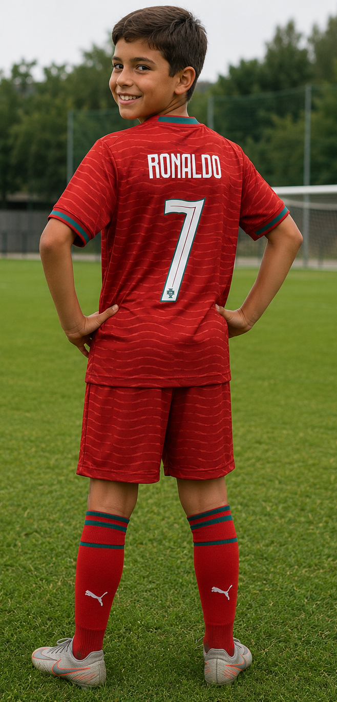 RONALDO PORTUGAL 2026 FIFA WORLD CUP KIDS SET