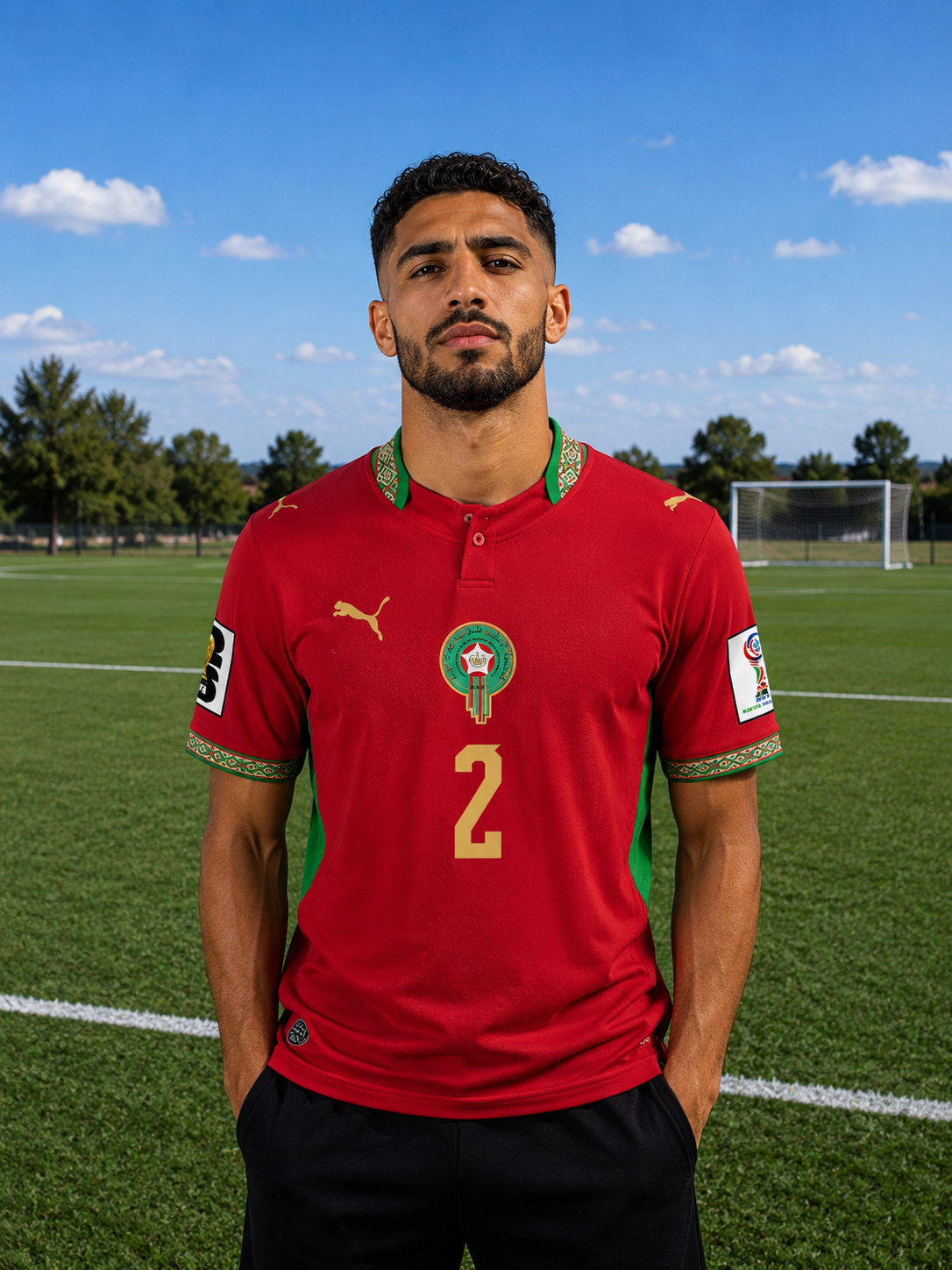 HAKIMI MOROCCO 2026 FIFA WORLD CUP HOME JERSEY