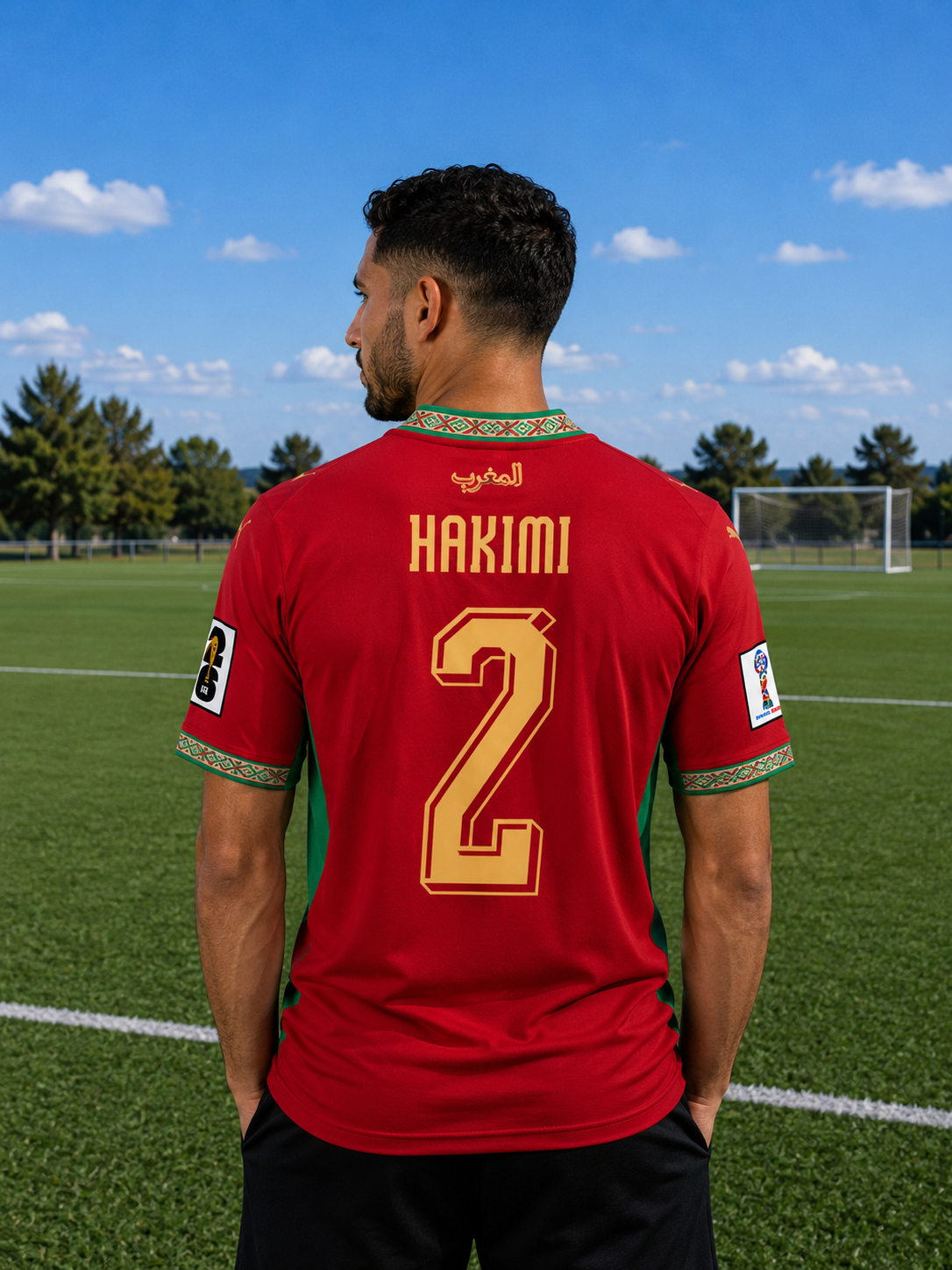 HAKIMI MOROCCO 2026 FIFA WORLD CUP HOME JERSEY