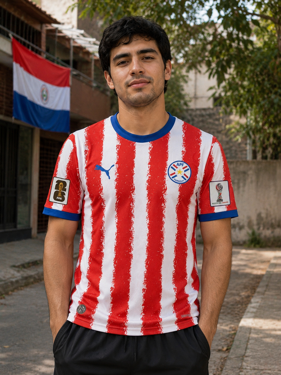 PARAGUAY 2026 FIFA WORLD CUP HOME JERSEY