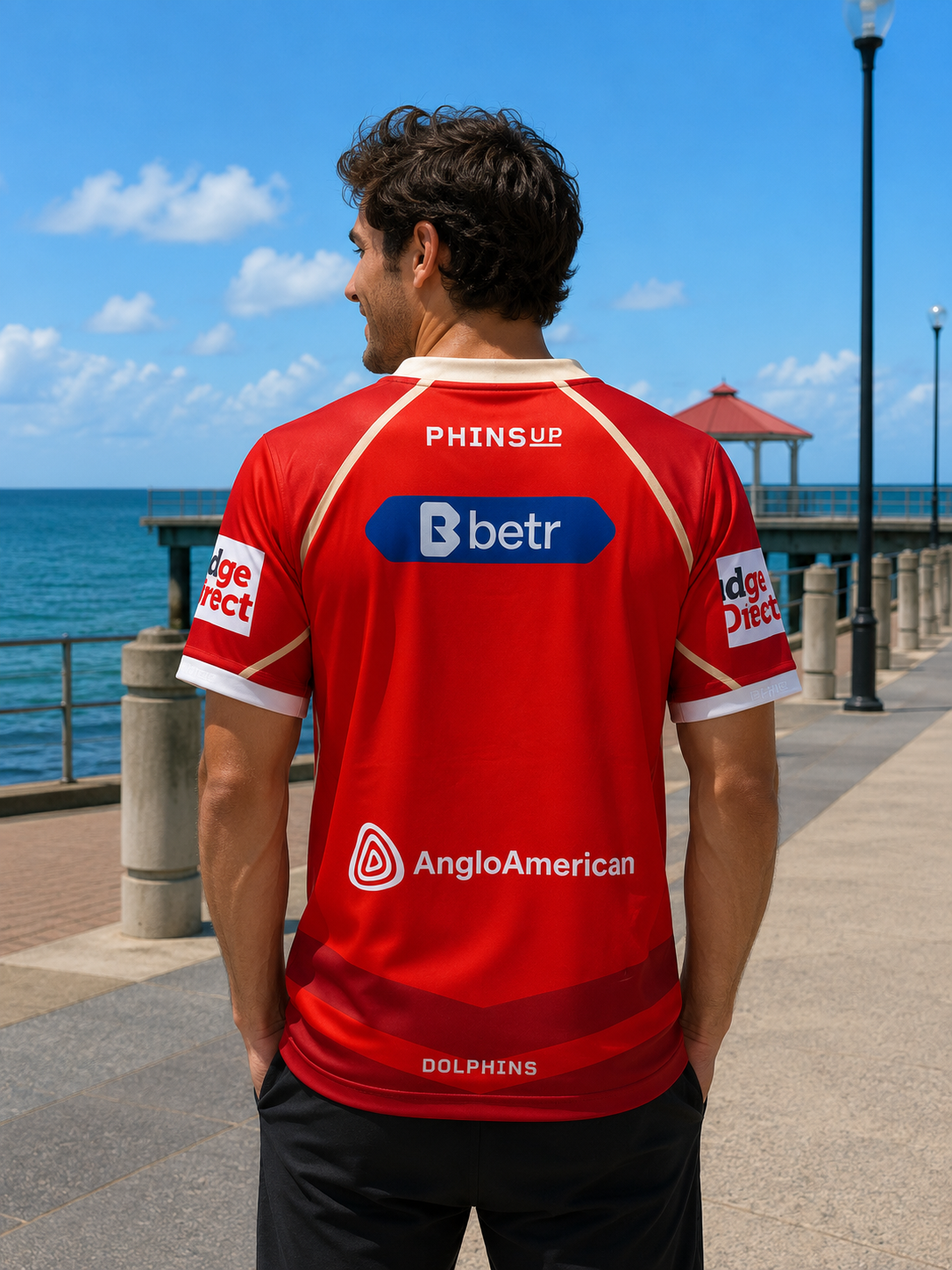 REDCLIFFE DOLPHINS NRL 2026 HOME JERSEY