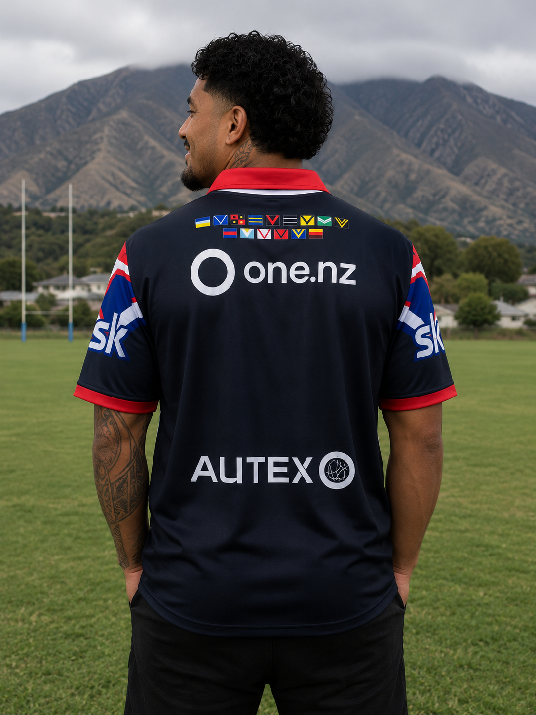 New Zealand Warriors 2026 Mens Kotahitanga Jersey Black