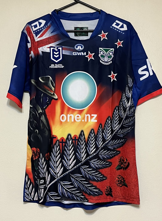 NEW ZEALAND WARRIORS ANZAC JERSEY