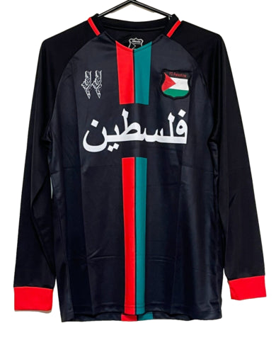 PALESTINE LONG SLEEVE FOOTBALL JERSEY