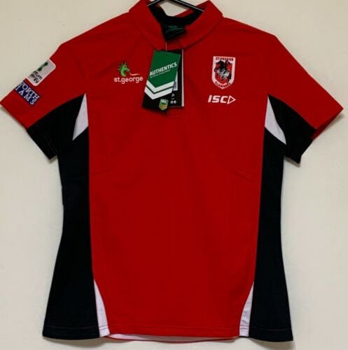 ST GEORGE ILLAWARRA DRAGONS NRL LADIES POLO SHIRTS
