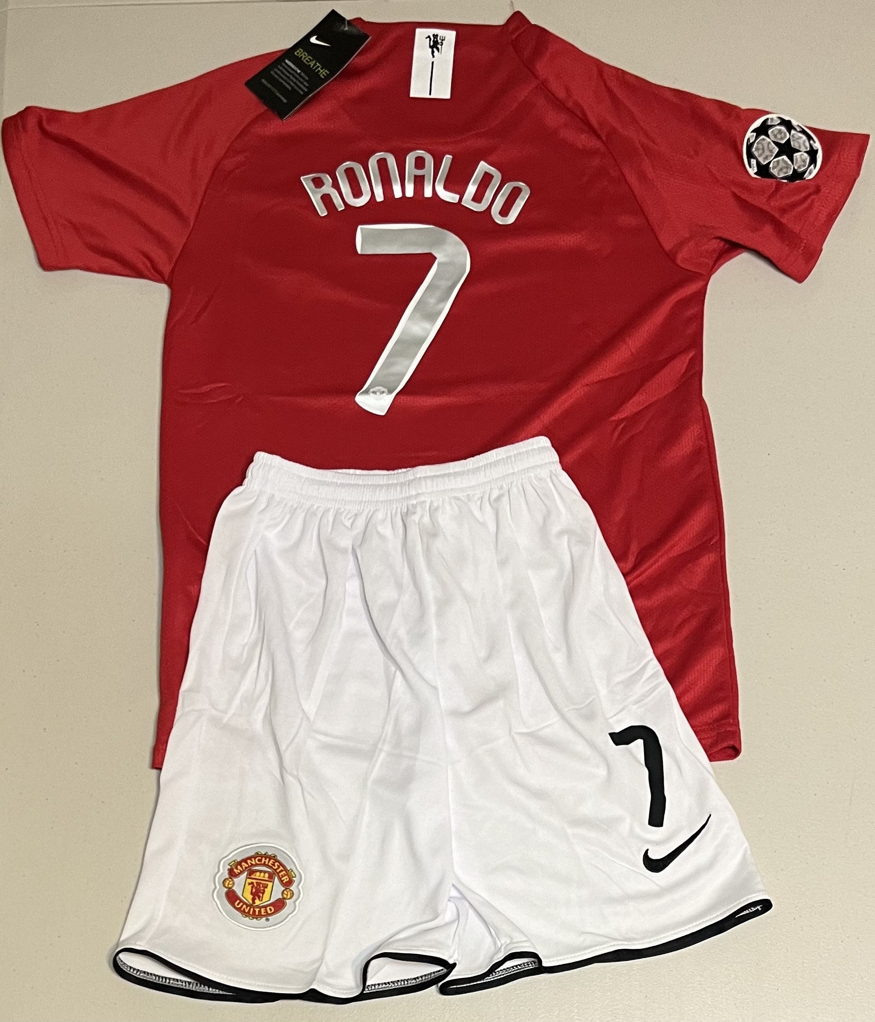 RONALDO 07/08 MAN U HOME KIDS SETS