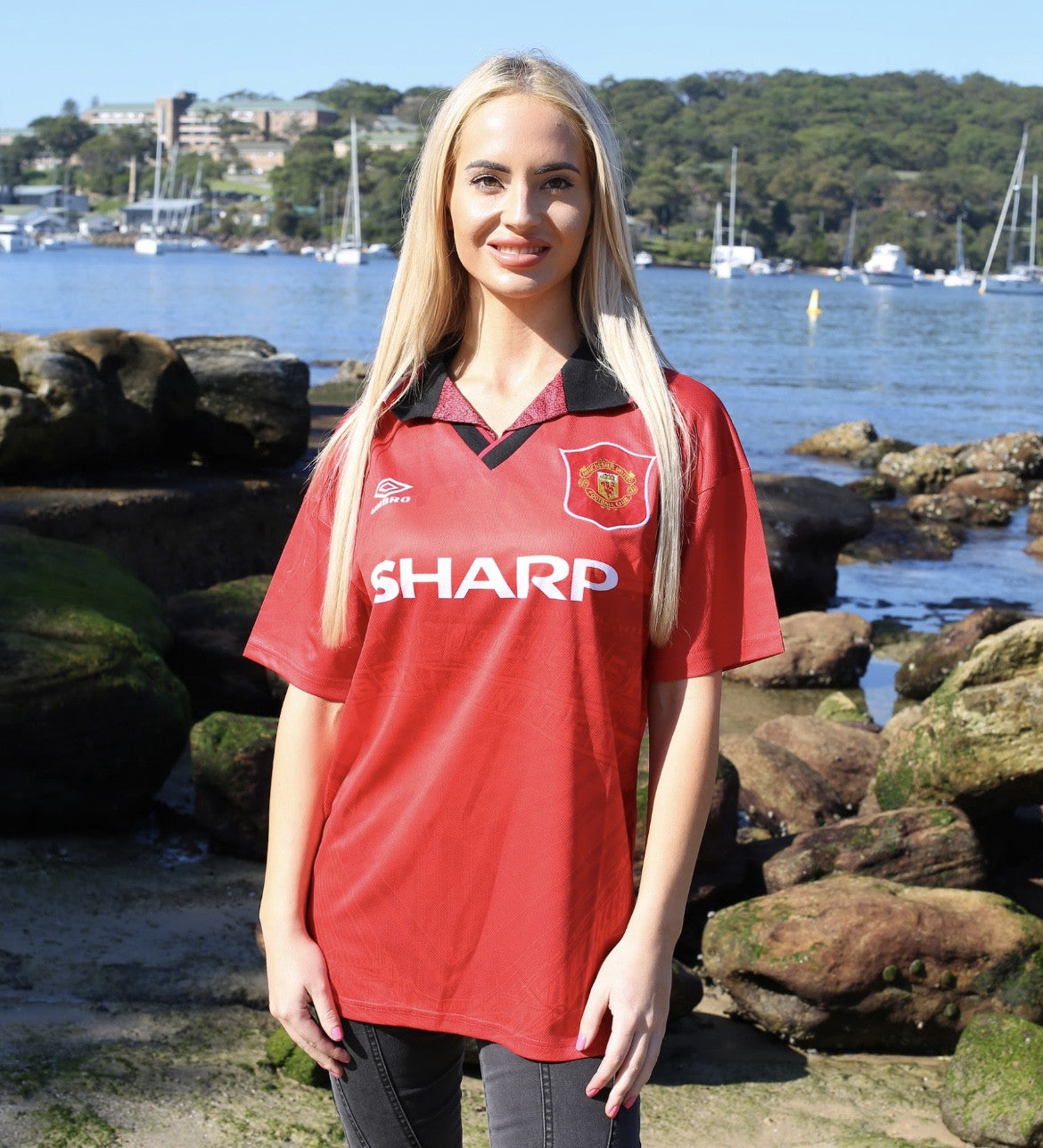 MAN UNITED 1996 HOME JERSEY