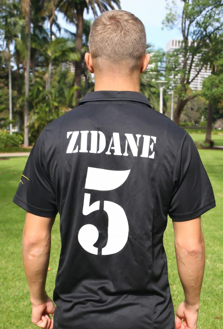 ZIDANE 2002 REAL MADRID JERSEY
