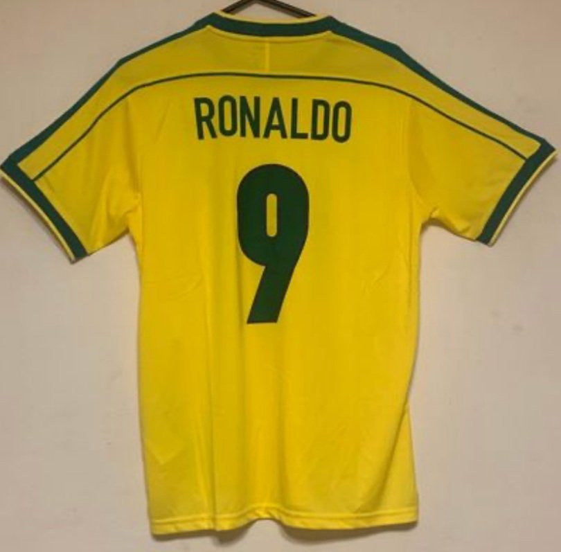 RONALDO BRAZIL 1998 WORLD CUP JERSEY