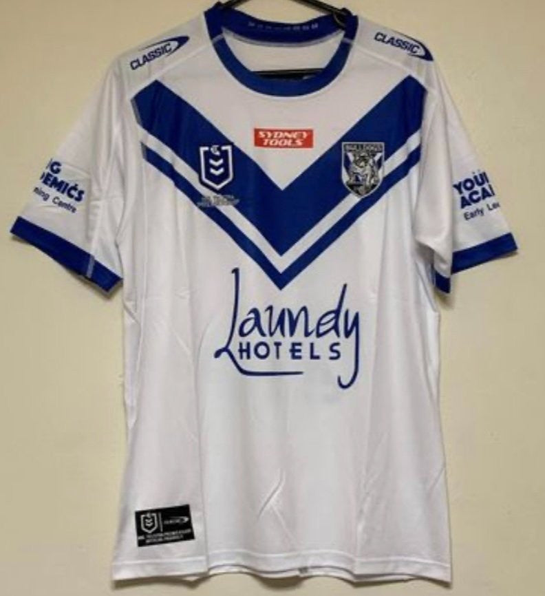 CANTERBURY BULLDOGS HOME NRL JERSEY