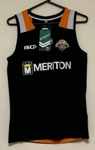 WEST TIGERS NRL MENS SINGLET SMALL SIZE