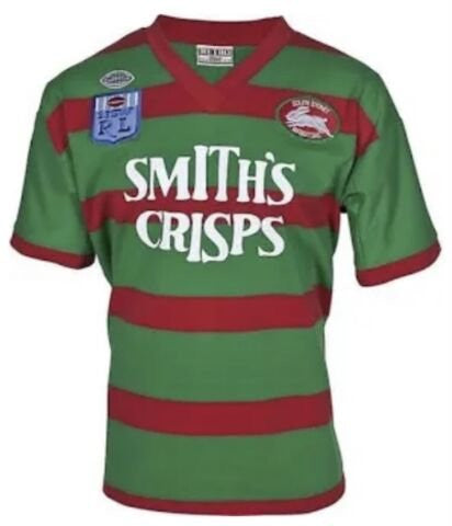 SOUTHS SYDNEY 1989 POLY RUGBY LEAGUE RETRO JERSEY