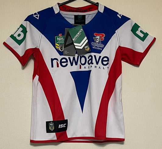 NEWCASTLE KNIGHTS KIDS NRL JERSEY