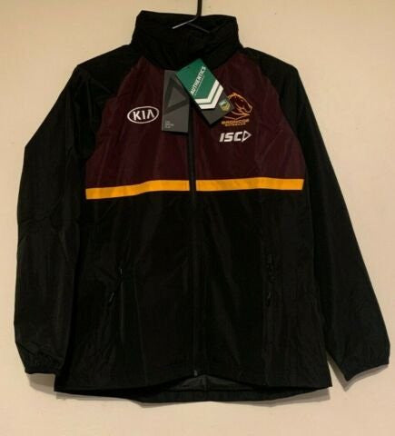 BRISBANE BRONCOS WOMEN NRL WET WEATHER JACKET
