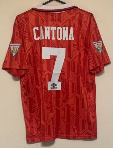 ERIC CANTONA 92/93 MAN UNITED JERSEY